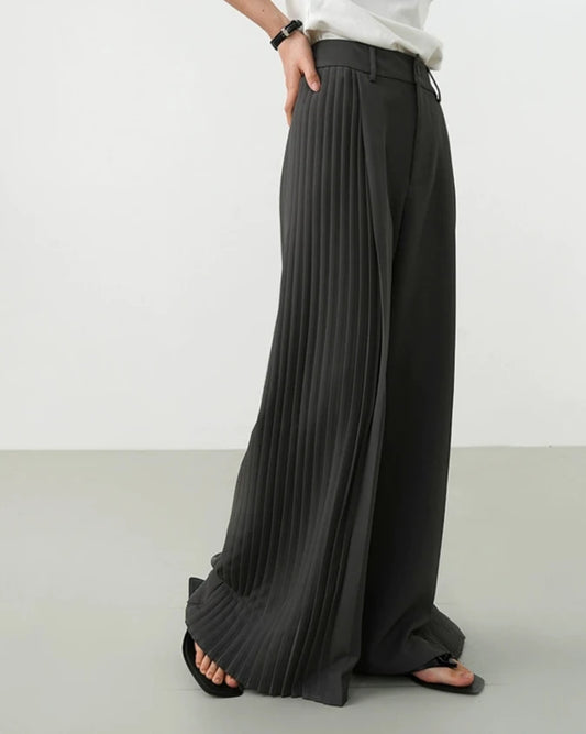 Loose Pleated Pants 00102