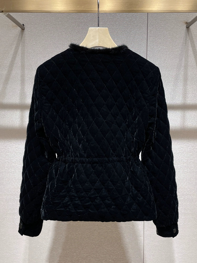 Bijou Botton Velvet Jacket 00017