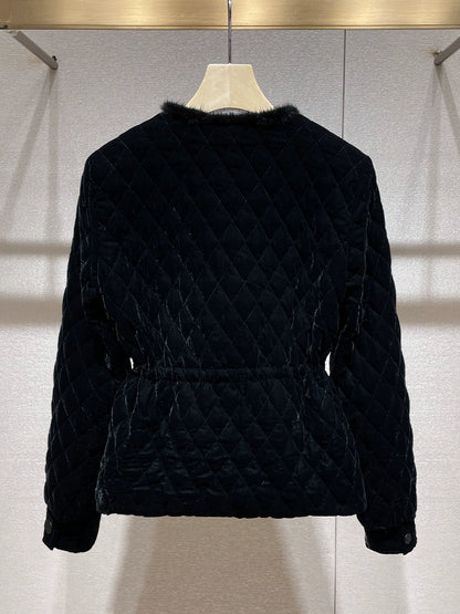 Bijou Botton Velvet Jacket 00017