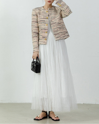 Sorbet Tweed Jacket 00323