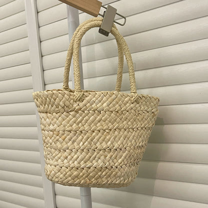 Small Basket Bag with Bow 00056