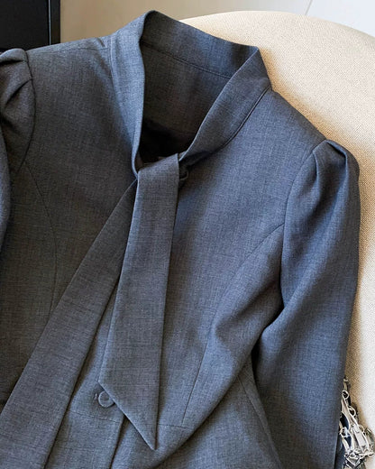 Cross Waist Tailored Jacket 00410