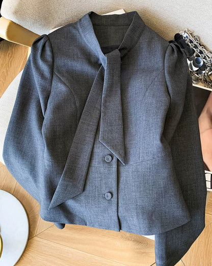 Cross Waist Tailored Jacket 00410