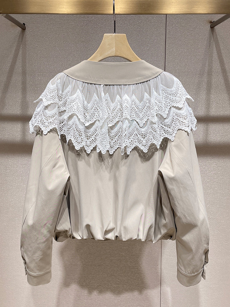 Lace Cascade Jacket 00210